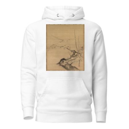 Sparrows on Blossoming Plum; A Sage with Tiger; Chinese Bird on Snow-Laden Branch by Kano Tan’yū Hoodie