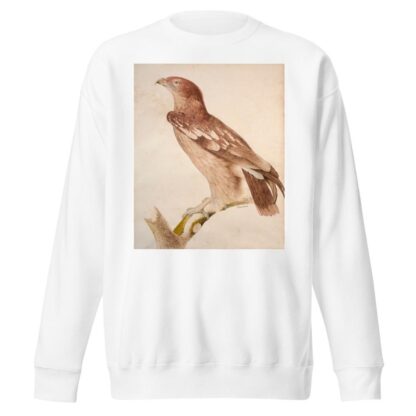 Spotted eagle by Jacques Barraband Sweatshirt