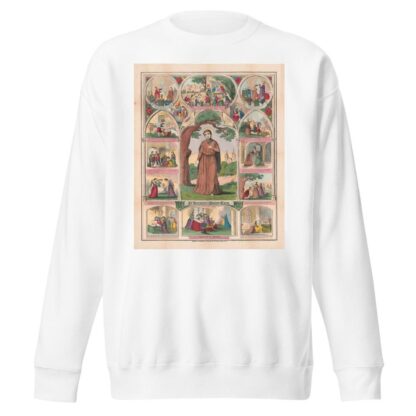 St. Bridget, the Mary of Erin born A.D. 453 died A.D. 525 by Haasis & Lubrecht Sweatshirt