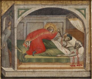 St Julianus Murdering his Parents by Spinello Aretino