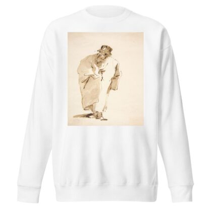 Standing Man in a Full Coat and High Hat with a Medaillon by Giovanni Battista Tiepolo Sweatshirt