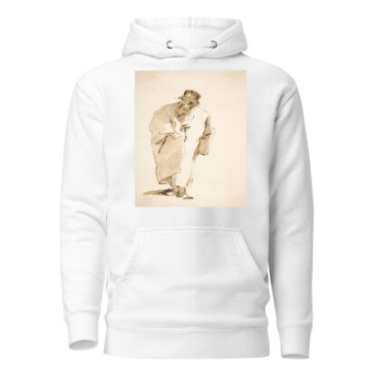 Standing Man in a Full Coat and High Hat with a Medaillon by Giovanni Battista Tiepolo Hoodie