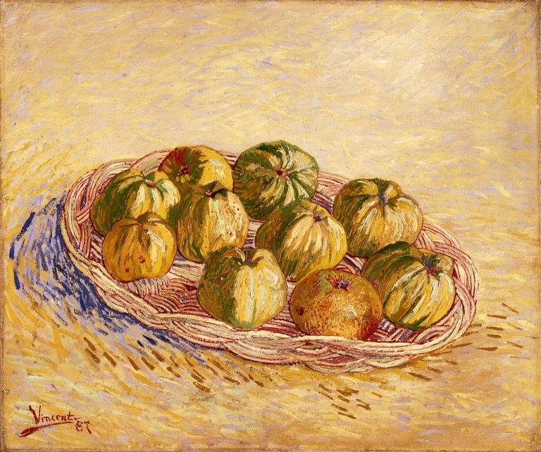 Still Life, Basket of Apples by Vincent van Gogh