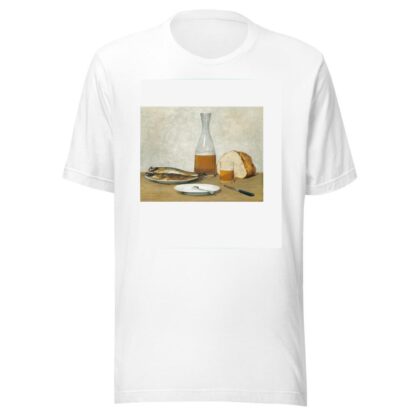 Still Life; Herrings by Albert Anker T-Shirt