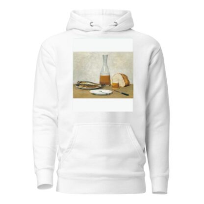 Still Life; Herrings by Albert Anker Hoodie