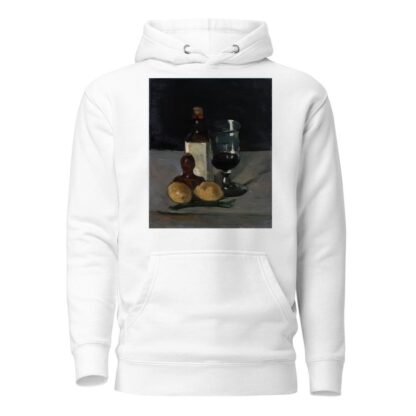 Still Life with Bottle, Glass, and Lemons by Paul Cézanne Hoodie