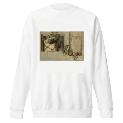 Still Life with Fruit and Flower Garlands by Jacob van Campen Sweatshirt