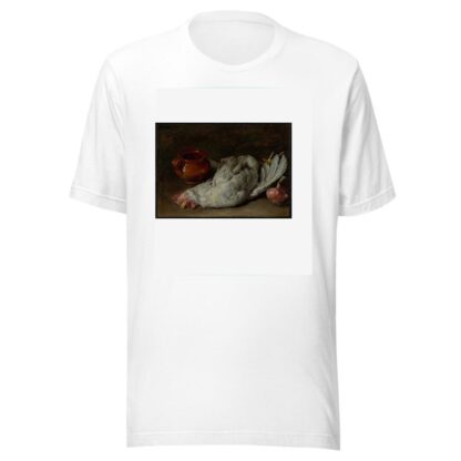Still Life with Hen and Onion by Giacomo Ceruti T-Shirt