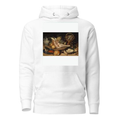 Still Life With Leg Of Veal, Insects And Titmouse by Georg Flegel Hoodie