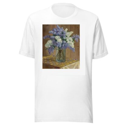 Still Life With Lilacs by Nikolai Bogdanov-Belsky T-Shirt