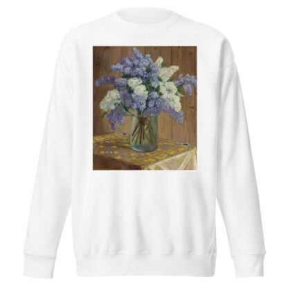 Still Life With Lilacs by Nikolai Bogdanov-Belsky Sweatshirt