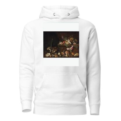 Still Life With Mushrooms And Flowers by Simone Del Tintore Hoodie