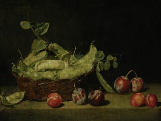 Still life with peas by Mateusz Tokarski