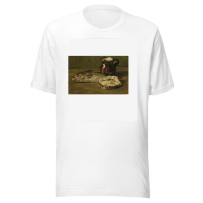 Stilleven met kabeljauw by Willem Roelofs II T-Shirt