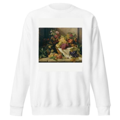 Stillleben mit Früchten und Blumen by Rosalia Amon Sweatshirt