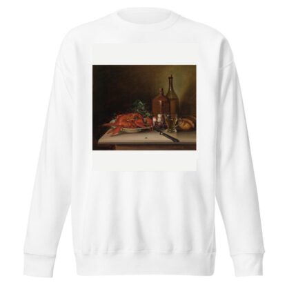 Stillleben mit Langusten by Vinzenz Kreuzer Sweatshirt