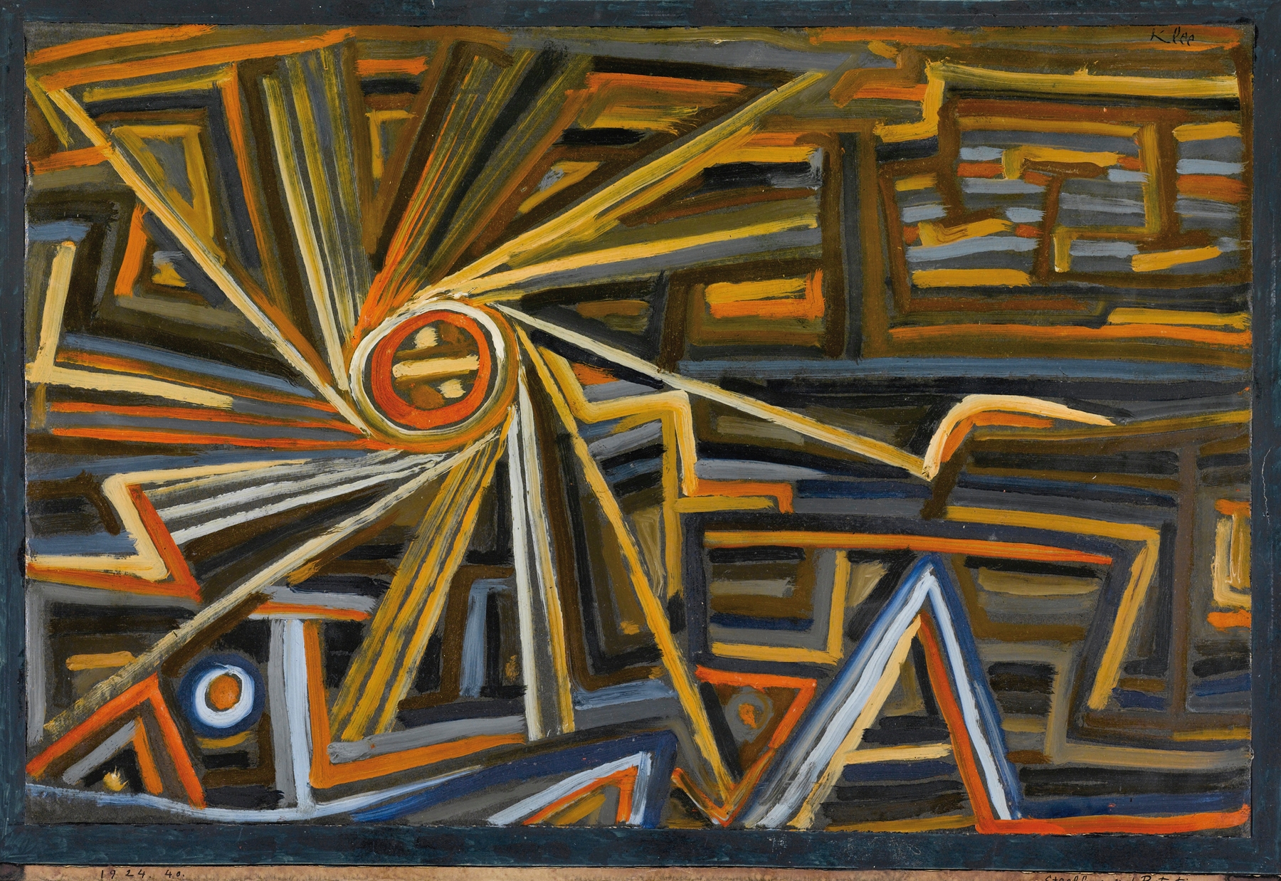 Strahlung Und Rotation by Paul Klee