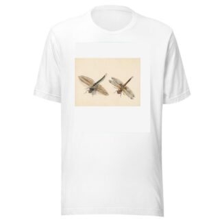 Studie van twee libellen by Albertus Steenbergen T-Shirt