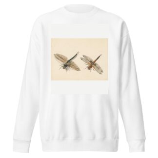 Studie van twee libellen by Albertus Steenbergen Sweatshirt