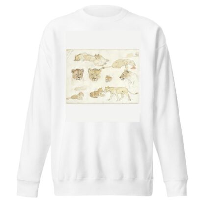 Studies van leeuwen by Anna Maria Kruijff Sweatshirt