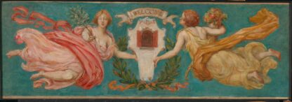 Study for Mural at Hotel Manhattan, ‘Peace and Plenty’ by Kenyon Cox