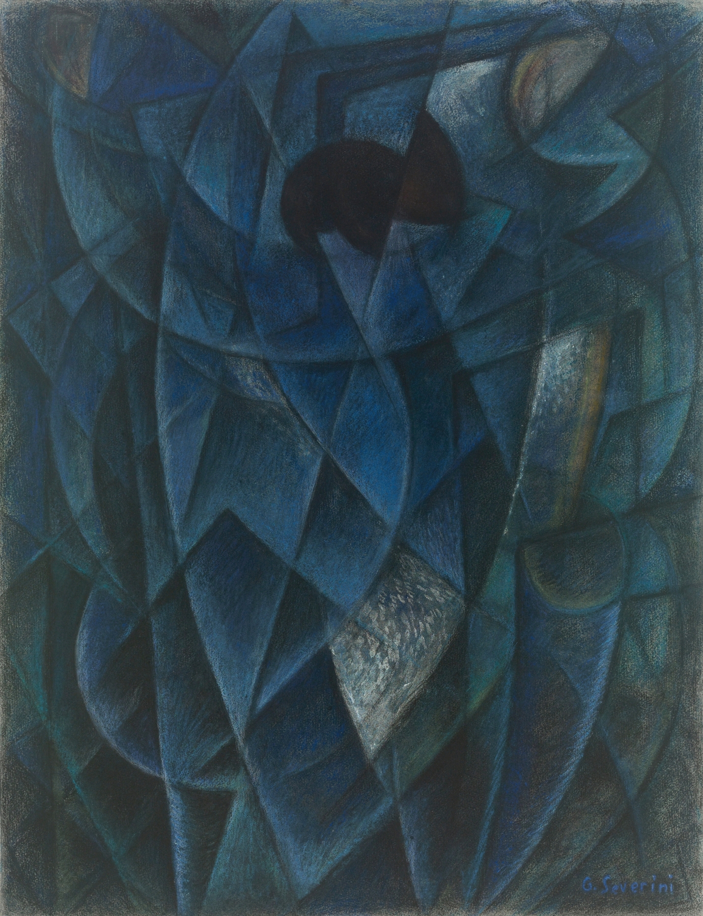 Study for Sea = Dancer by Gino Severini