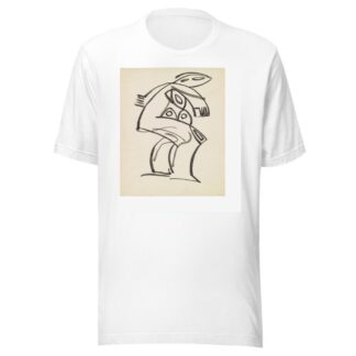 Study of a Female Figure by Henri Gaudier-Brzeska T-Shirt