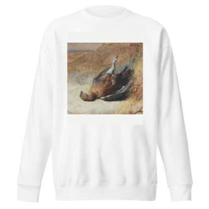 Study of a grouse by Archibald Thorburn Sweatshirt