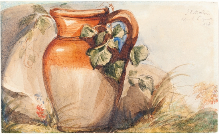 Study of a Pottery Jug by Sir John Everett Millais