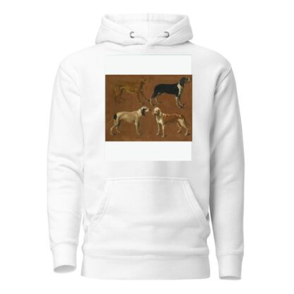 Study Of Four Pointers by Jacques-Laurent Agasse Hoodie