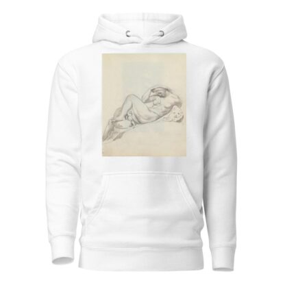 Study of Night by Michelangelo, Tomb of Giuliano de’ Medici, Church of San Lorenzo, Florence by John Flaxman Hoodie