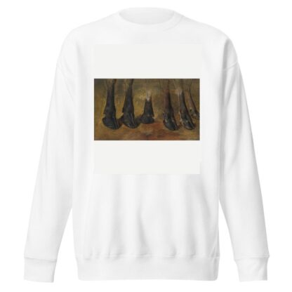 Study of six hooves by Anders Askevold Sweatshirt