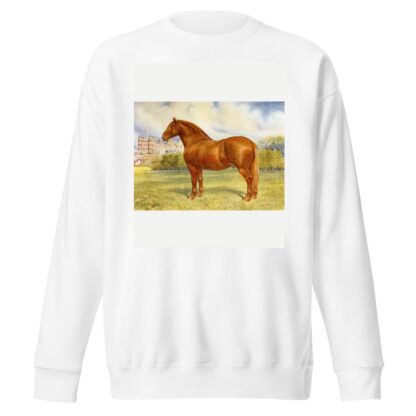 Suffolk Sire, Prince Wedgewood by Frank Babbage Sweatshirt