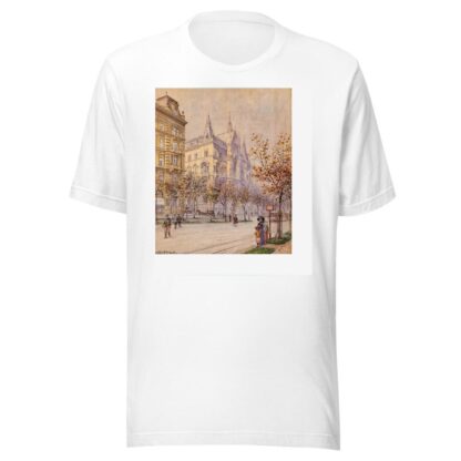 Sühnhaus in Schottenring at Vienna Ringstraße by Ludwig Hans Fischer T-Shirt