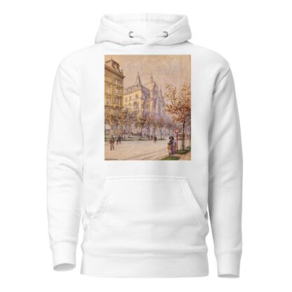 Sühnhaus in Schottenring at Vienna Ringstraße by Ludwig Hans Fischer Hoodie
