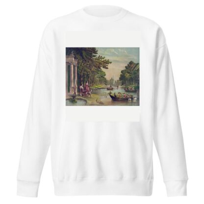 Summer residence of Lafayette by Charles Brothers Sweatshirt
