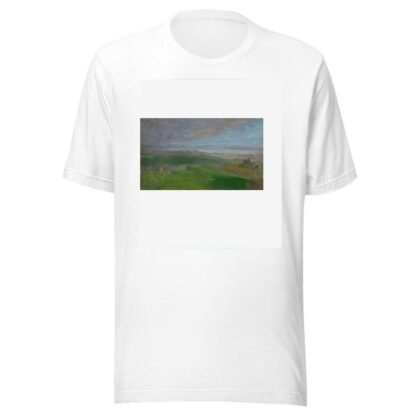 Summer View, Hudson Valley, New York by Frederic Edwin Church T-Shirt