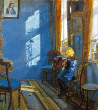 Sunlight in the Blue Room by Anna Archer