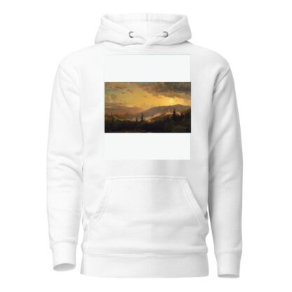 Sunset after a Storm in the Catskill Mountains by Jasper Francis Cropsey Hoodie