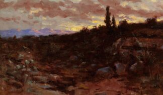 Sunset Landscape by John Bond Francisco