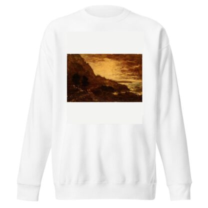 Sunset, Navarro Ridge, California Coast by Ralph Albert Blakelock Sweatshirt