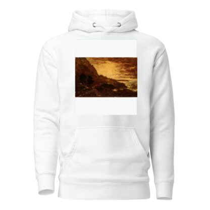Sunset, Navarro Ridge, California Coast by Ralph Albert Blakelock Hoodie