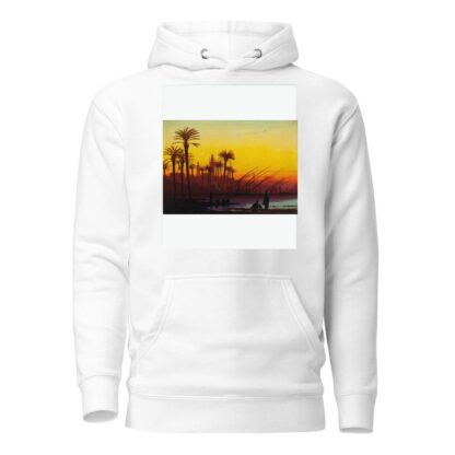 Sunset over the Nile by Charles Théodore Frère Hoodie