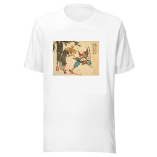 Tadamori and the Oil Thief by Tsukioka Yoshitoshi T-Shirt