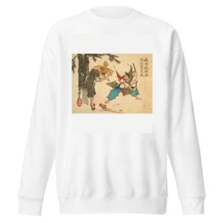 Tadamori and the Oil Thief by Tsukioka Yoshitoshi Sweatshirt
