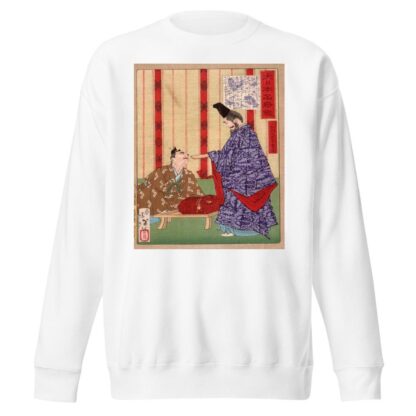 Taira no Shigemori Sending Gold to China by Tsukioka Yoshitoshi Sweatshirt