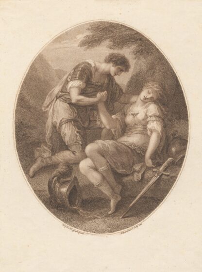 Tancred and Clorinda by Angelica Kauffmann