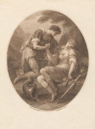 Tancred and Clorinda by Angelica Kauffmann