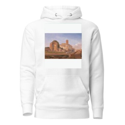Temple of Venus and Rome, Rome by Edward Lear Hoodie