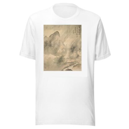 Ten Thousand Bamboos in the Mist and Rain by Tsubaki Chinzan T-Shirt